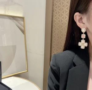 Luxury Womens Jewelry Chanel Earring Chanel Crystals Cross Earring A152PP180 AA168969