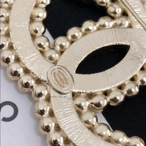 Luxury Womens Jewelry Chanel Earring Chanel Crystals White CC Brooch A39PP150 AA169153