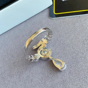 Luxury Womens Jewelry Chanel Ring Chanel Crystal NO5 Ring A152PP200 AA170297