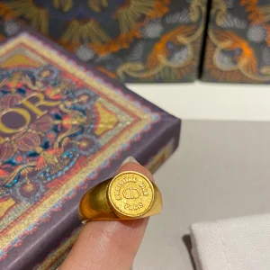 Luxury Womens Jewelry Dior Ring Dior 30 Montaigne Ring in Gold A152PP100 AA170258