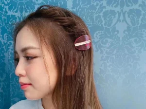 Replica Womens Jewelry Miu Miu Hair Clip in Plexiglas A205PP170 AA170566