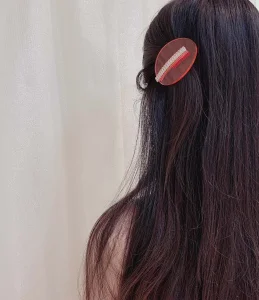 Replica Womens Jewelry Miu Miu Hair Clip in Plexiglas A205PP170 AA170566
