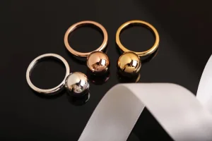 Replica Womens Jewelry Tiffany Ring Tiffany HardWear Ball Ring 11MM A205PP140 AA170556
