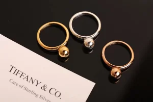 Replica Womens Jewelry Tiffany Ring Tiffany HardWear Ball Ring 8MM A205PP140 AA170557