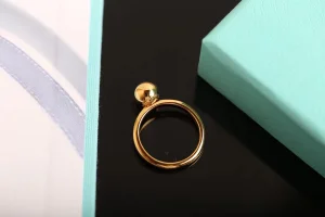 Replica Womens Jewelry Tiffany Ring Tiffany HardWear Ball Ring 8MM A205PP140 AA170557