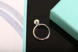 Replica Womens Jewelry Tiffany Ring Tiffany HardWear Ball Ring 8MM A205PP140 AA170557