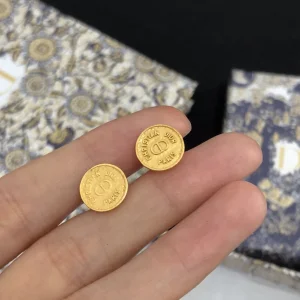 Dior Earrings Dior Gold 30 Montaigne Stud Earrings 
