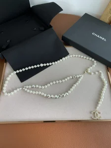 Chanel Belt Chanel Crystals CC Pearls Belt 