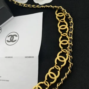 Luxury Womens Belt Chanel Belt Chanel Gold CC Links Necklace A152PP280 AA171227