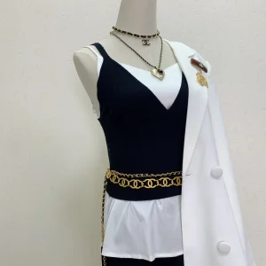 Luxury Womens Belt Chanel Belt Chanel Gold CC Links Necklace A152PP280 AA171227