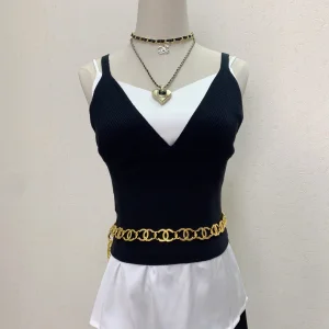 Luxury Womens Belt Chanel Belt Chanel Gold CC Links Necklace A152PP280 AA171228