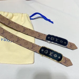 Luxury Womens Belts Louis Vuitton LV Cruiser Monogram Belt 25MM A175PP240 AA172018