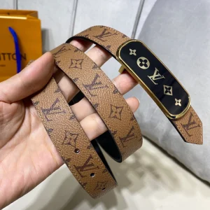 Luxury Womens Belts Louis Vuitton LV Cruiser Monogram Belt 25MM A175PP240 AA172018