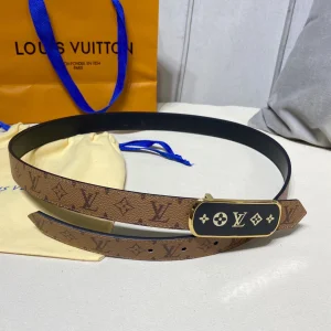 Luxury Womens Belts Louis Vuitton LV Cruiser Monogram Belt 25MM A175PP240 AA172018