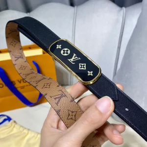 Luxury Womens Belts Louis Vuitton LV Cruiser Monogram Belt 25MM A175PP240 AA172018