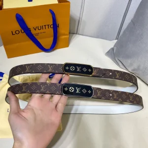 Luxury Womens Belts Louis Vuitton LV Cruiser Monogram Belt 25MM A175PP240 AA172020