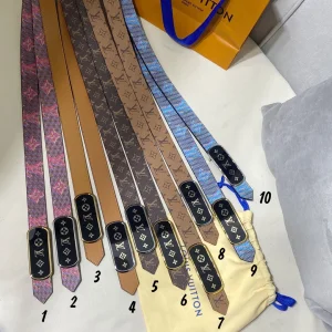 Luxury Womens Belts Louis Vuitton LV Cruiser Monogram Belt 25MM A175PP240 AA172020