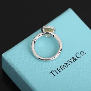 Luxury Womens Jewelry Tiffany Ring Tiffany Bezel Round Rings A205PP280 AA173002