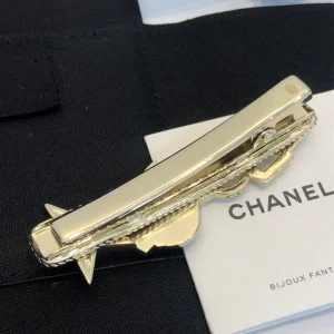 Luxury Womens Jewelry Chanel Hair Clip Chanel Gold Charms Hair Clip A39PP150 AA174176