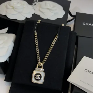 Chanel Necklace Chanel Padlock Chain Necklace 