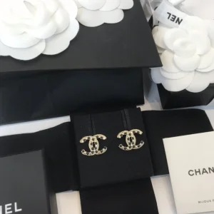 Luxury Womens Jewelry Chanel Earring Chanel Crystals CC Earrings A39PP120 AA175625
