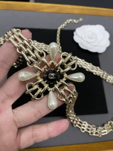 Luxury Womens Belts Chanel 2022 Chain Belts in Gold A175PP280 AA176079