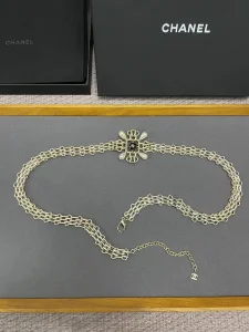 Luxury Womens Belts Chanel 2022 Chain Belts in Gold A175PP280 AA176079