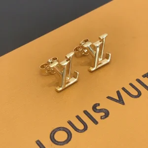 Louis Vuitton Earrings LV Iconic Gold Earrings 