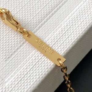 Replica Womens Jewelry Celine Separables Heart Box Pendant Gold A39PP130 AA179758