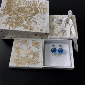 Replica Womens Jewelry Dior Tribales Earrings Blue A39PP110 AA179751