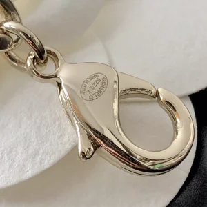 Replica Womens Jewelry Chanel Crystals CC Oval Chain Necklaces A39PP150 AA179927