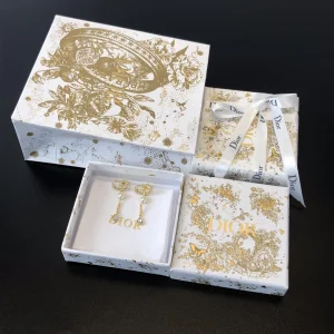 Replica Womens Jewelry Dior Petit CD Crystals CD Pearls Earrings A39PP110 AA180528