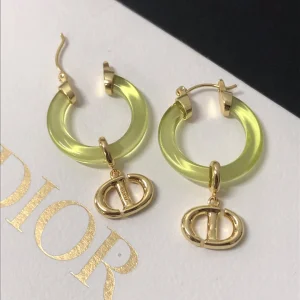 Replica Womens Jewelry Dior Navy CD Earrings A39PP120 AA180610