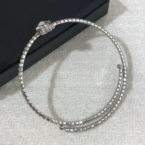 Replica Womens Jewelry Miu Miu Crystals Choker Necklace A205PP280 AA182036