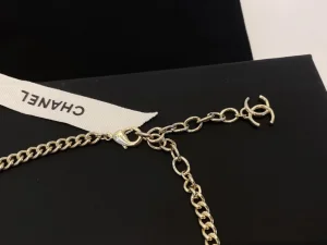 Replica Womens Jewelry Chanel Purple Black Gold Coco Choker AB8493 A39PP180 AA182905