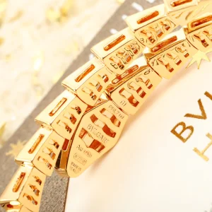 Replica Womens Jewelry Bvlgari Serpenti Viper Bracelet A152PP380 AA187243