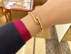 Replica Womens Jewelry Bvlgari Serpenti Viper Bracelet A152PP380 AA187243