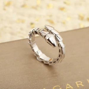 Replica Womens Jewelry Bvlgari Serpenti Viper Ring A152PP280 AA187242