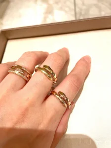 Replica Womens Jewelry Bvlgari Serpenti Viper Ring A152PP280 AA187242