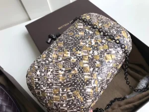Replica Womens Handbags Bottega Veneta Chain Knot Clutch Bag 20CM A103PP1180 AA187303
