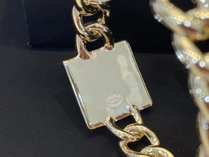 Replica Womens Jewelry Chanel CC Lion Gold Open Cut Earrings A39PP180 AA188122