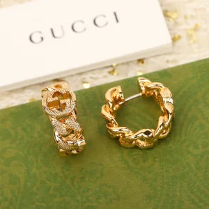 Replica Womens Jewelry Gucci Interlocking G Gourmette Chain Rings A152PP180 AA190281