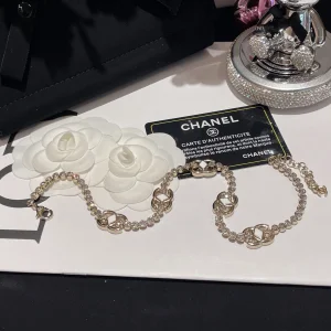 Replica Womens Jewelry Chanel CC Logo Diamonds Choker Necklace A173PP380 AA191041