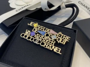 Replica Womens Jewelry Chanel CC Coco Monogram Brooch A39PP180 AA193044