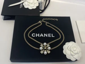 Essenceofluxury Womens Jewelry Chanel Chain Necklace A39PP280 AA194245