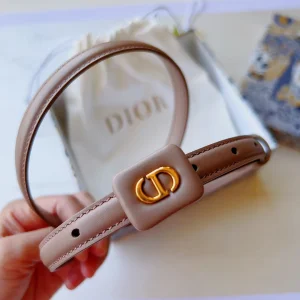 Dior Bobby Belt Beige Smooth Calfskin 15MM 