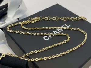 Essenceofluxury Womens Jewelry Chanel Chain Crystals Heart Long Necklaces A39PP180 AA200218