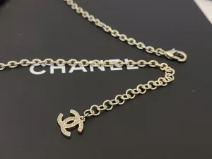 Essenceofluxury Womens Jewelry Chanel Crystals CC Logo Arrow Necklaces A39PP280 AA200206