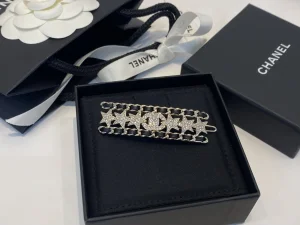Essenceofluxury Womens Jewelry Chanel Crystals CC Logo Multi Star Hair Clip A39PP180 AA200211
