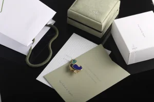 Essenceofluxury Womens Jewelry Van Cleef Arpels Lucky Animals Duck Brooch A205PP380 AA201949